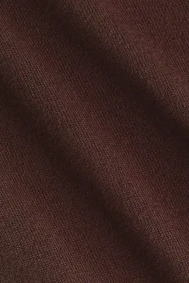 MAMA Pantalon en maille - Marron foncé — photo 4