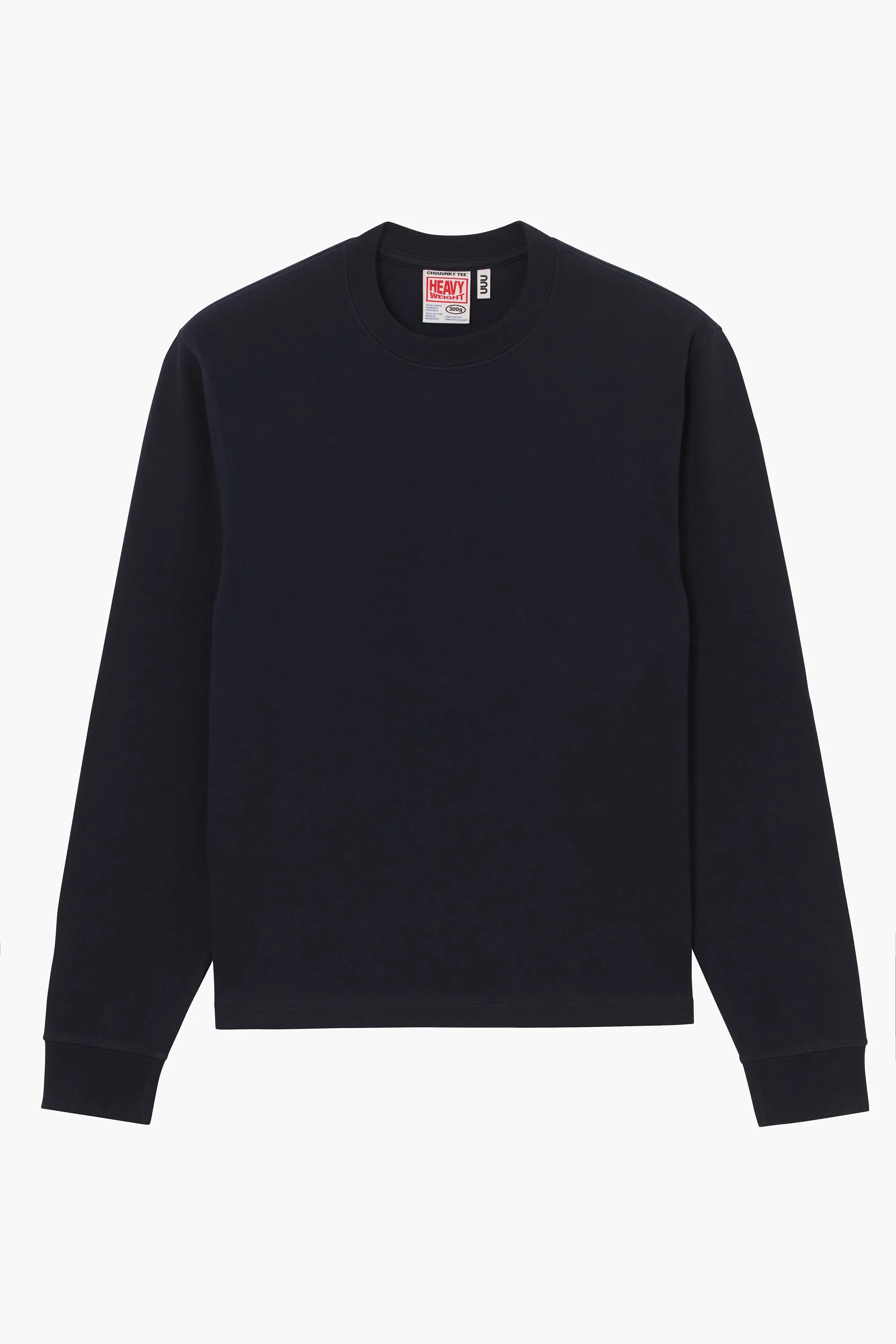 T-shirt 'Chuuunky Tee' Manches Longues - Bleu Marine
