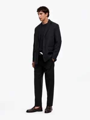 Pantalon habillé décontracté - Noir — photo 2