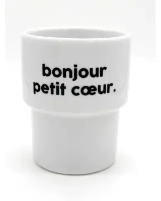 Gobelet Bonjour Petit Coeur - Félicie Aussi — photo 1
