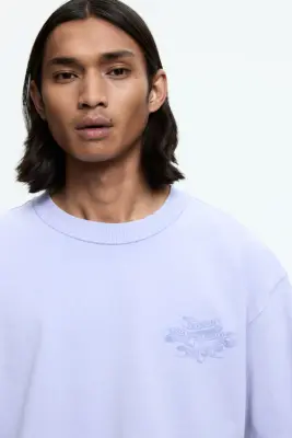 T-shirt imprimé Loose Fit - Violet/Los Angeles — photo 2