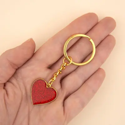 Porte-clé Coeur Coucou Suzette — photo 3