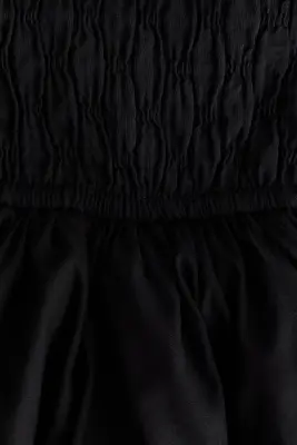 Top bandeau avec basque - Noir — photo 2