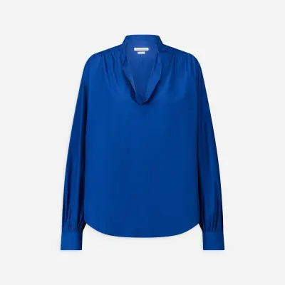 Blouse Juulivo indigo - LAURENCE BRAS — photo 1
