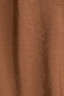 Pantalon avec cordon de serrage et dentelle - Marron — photo 3