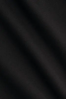 Robe en jersey romanite avec jupe évasée - Noir — photo 4