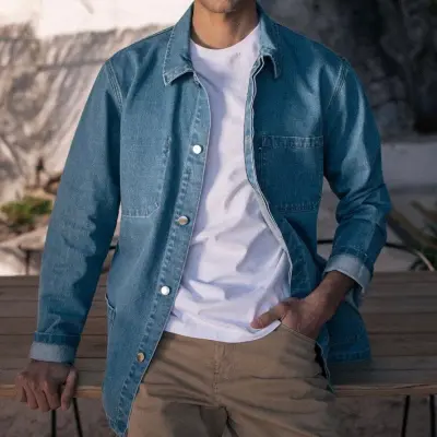 Veste atelier denim — photo 1