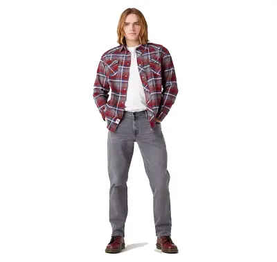 WRANGLER CHEMISE CARREAUX Rouge — photo 3