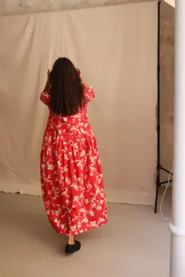 NITTO – TITI DRESS – RED — photo 3