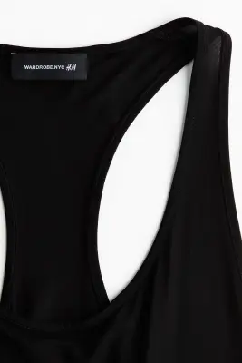 Body vaporeux sans manches - Noir — photo 4