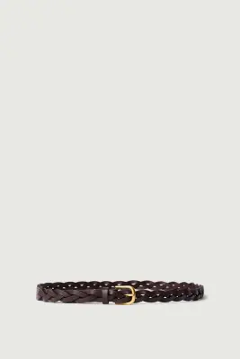 CEINTURE GALLIC CHOCOLAT