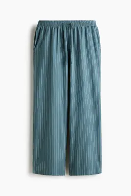T-shirt et pantalon de pyjama Relaxed Fit - Turquoise/rayé — photo 5