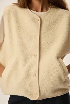 Veste maille Zlata Creme — photo 4