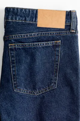 Bootcut Regular Waist Cropped Jeans - Bleu denim foncé — photo 5