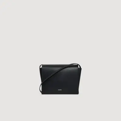 Petit sac en cuir à logo