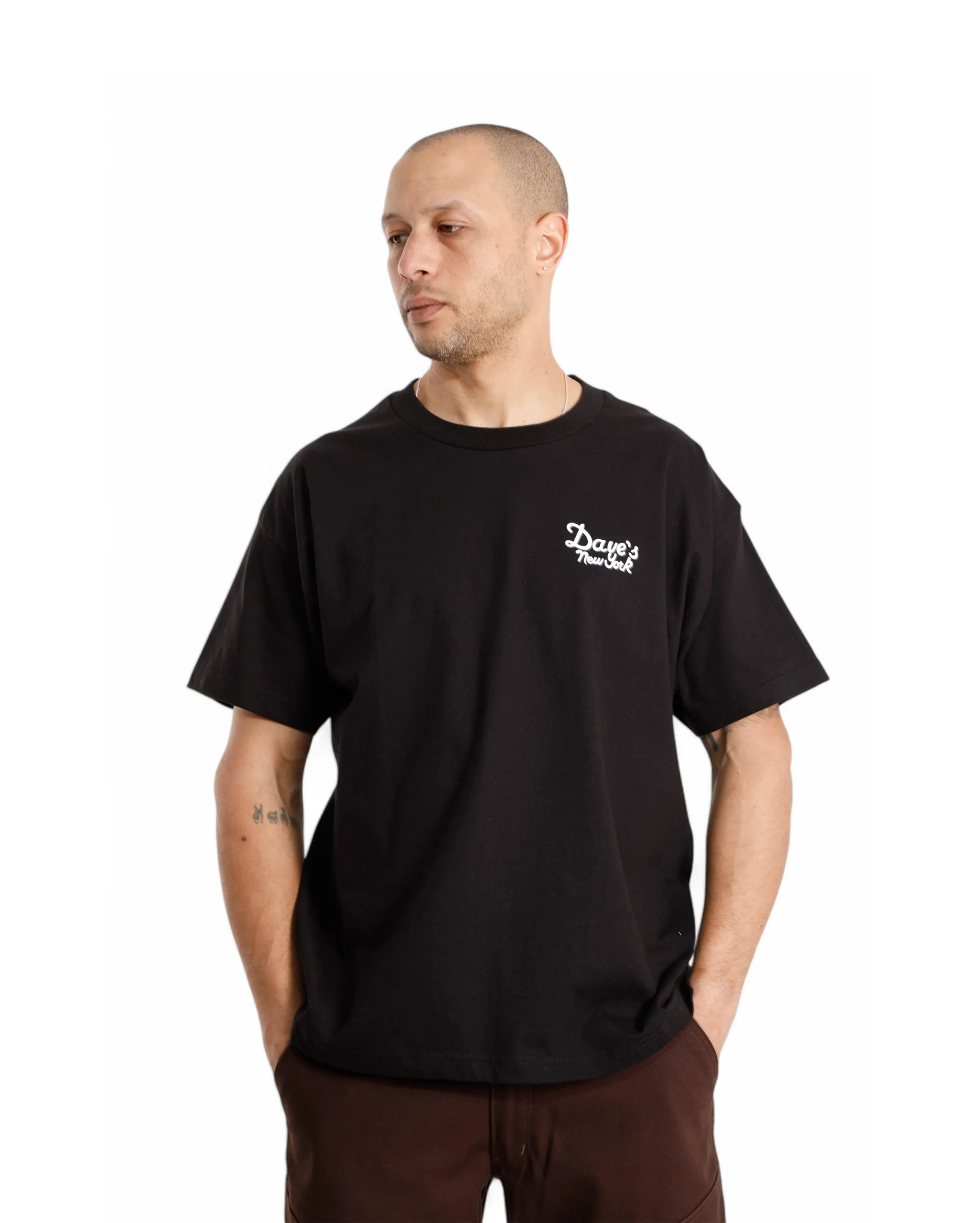 Vintage Logo Short Sleeve Tee Black