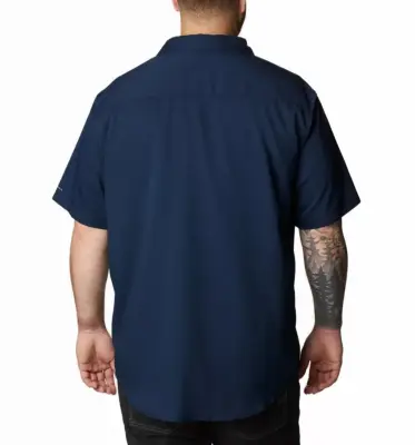 COLUMBIA CHEMISE Marine — photo 3
