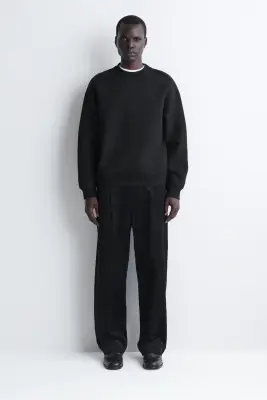 SWEAT EN NÉOPRÈNE (SCUBA) - NOIR — photo 1