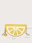 Mini sac bandouliere jaune