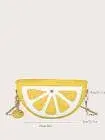 Mini sac bandouliere jaune