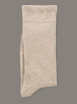 Chaussettes Barnabé Mixed Beige — photo 1