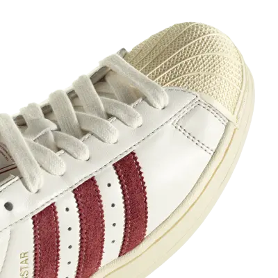 Adidas Superstar II Off White Rust Red Warm Vanilla — photo 5