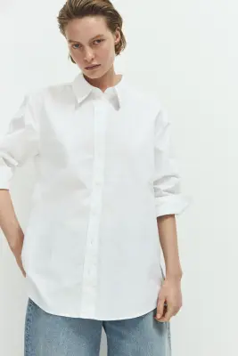Chemise Oxford - White — photo 1