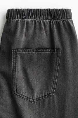Pantalon barrel - Noir — photo 3
