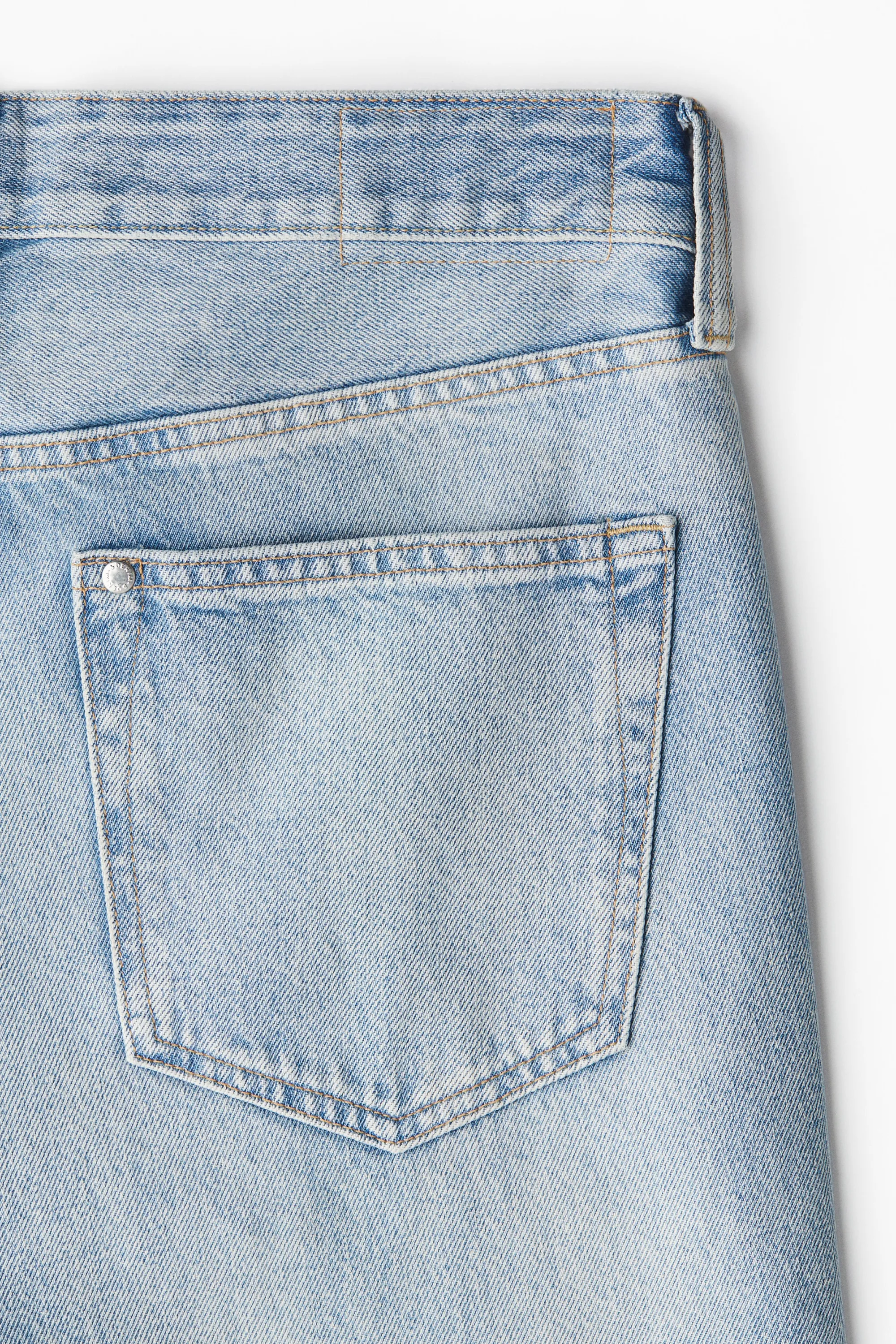 Loose Jeans - Bleu denim clair