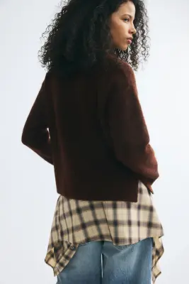 Pull loose - Marron foncé/Atelier Le Marais — photo 3