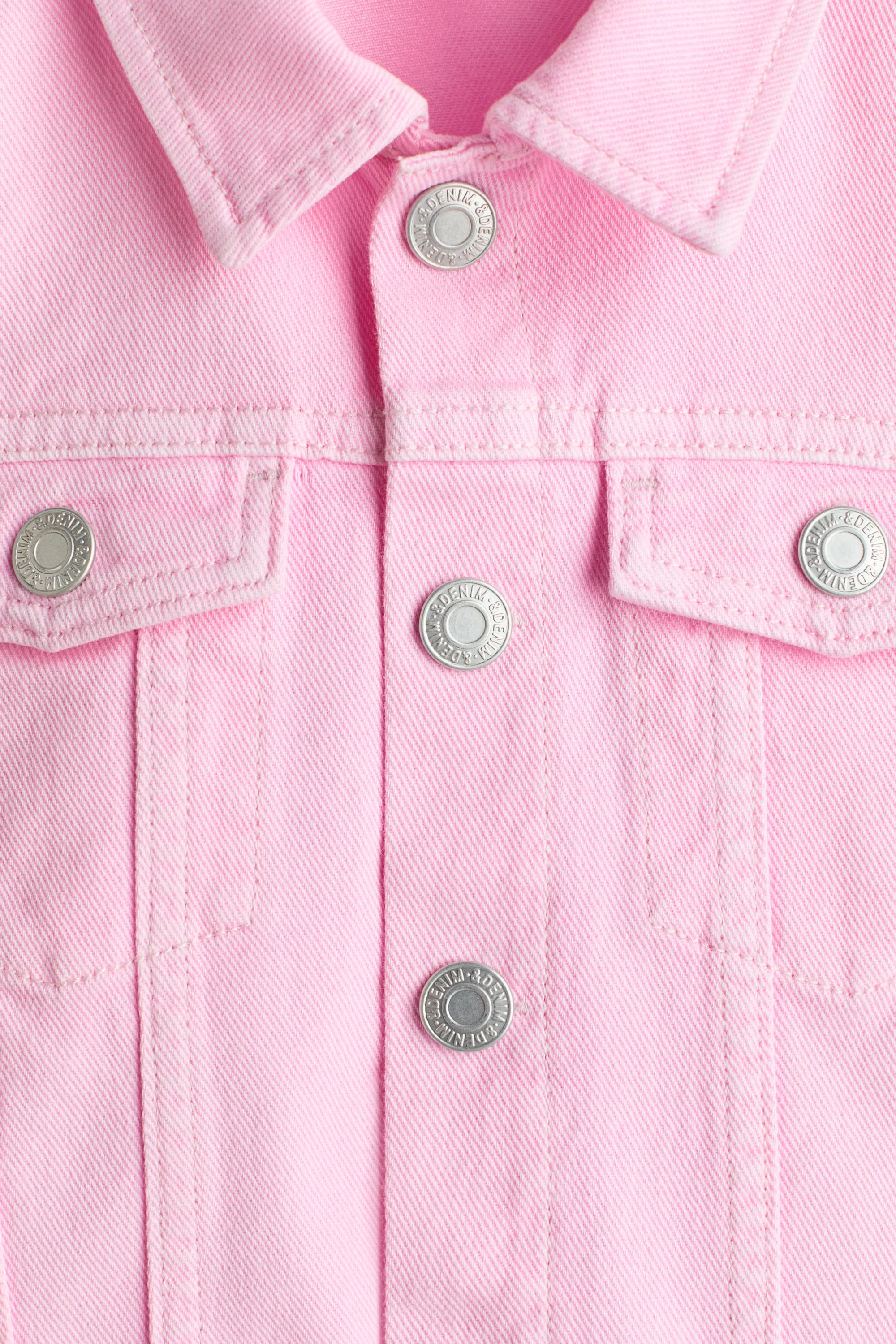 Veste en denim - Rose