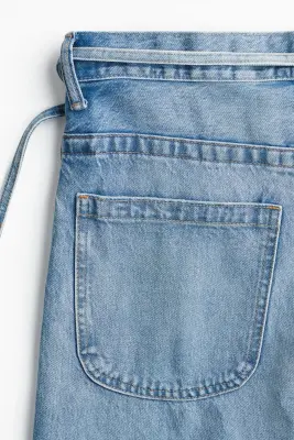 Jean Wide - Bleu denim — photo 1