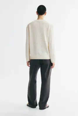 Pull Regular Fit - Beige clair — photo 2
