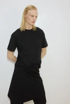 T-shirt Cooling Relaxed Fit - Noir — photo 4