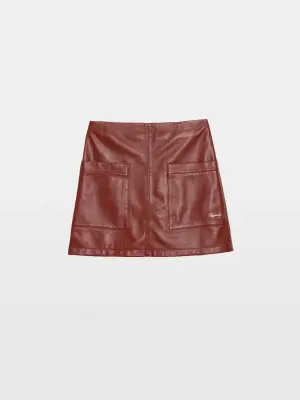 Jupe Jaime Cuir — photo 4