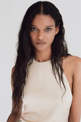 Top asymétrique avec dos nu - Taupe clair — photo 1