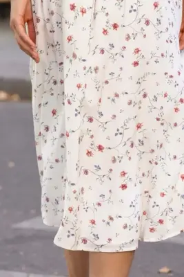Arlette Wrap Dress - Blackberry print — photo 2