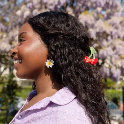 Pince à cheveux Cerise Coucou Suzette — photo 2