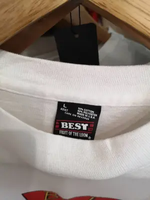 T-shirt vintage blanc "Back to the 50s" — photo 2