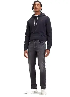 LEVIS 502 TAPER BT BIOLOGIA ADV Gris SPECIAL GRANDE LONGUEUR — photo 2