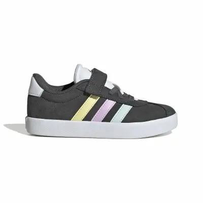 Chaussure enfant Adidas vl court 3.0 el c – Gris — photo 1