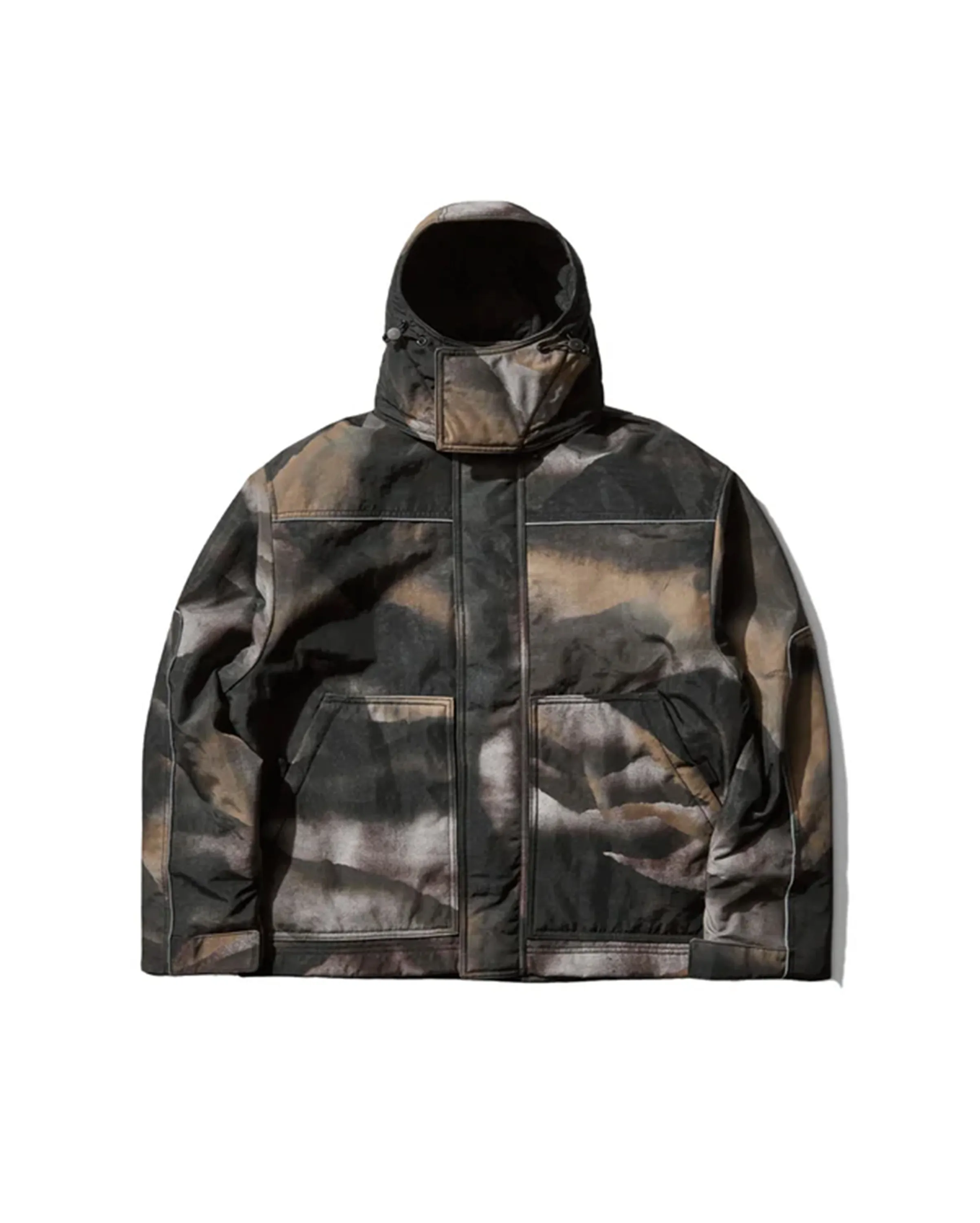 x Stussy Utility Hooded Jacket Multi-Color Medium Ash