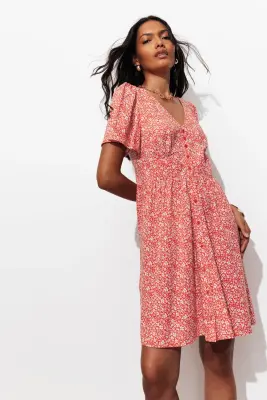 Robe courte imprimée Femme — photo 2
