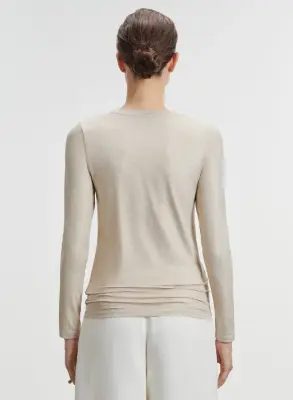 T-shirt en viscose et élasthanne — photo 2