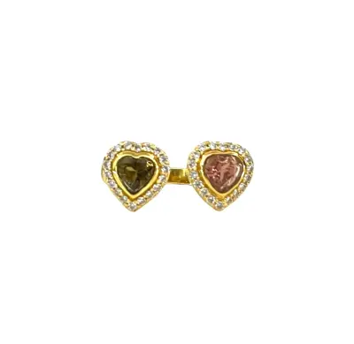 Bague Bleuet en tourmalines - Diaperis — photo 3