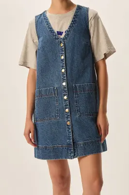 Robe Lenisya Middle Blue — photo 4