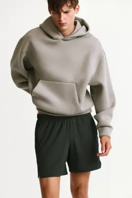 Short de sport DryMove™ - Olive foncé — photo 1