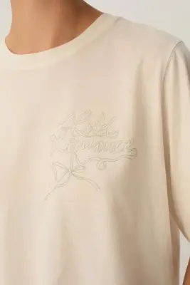 Tee-shirt Fanny Ecru — photo 2