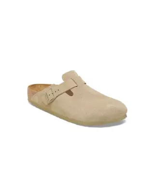 Boston Suede Leather Faded Khaki — photo 3