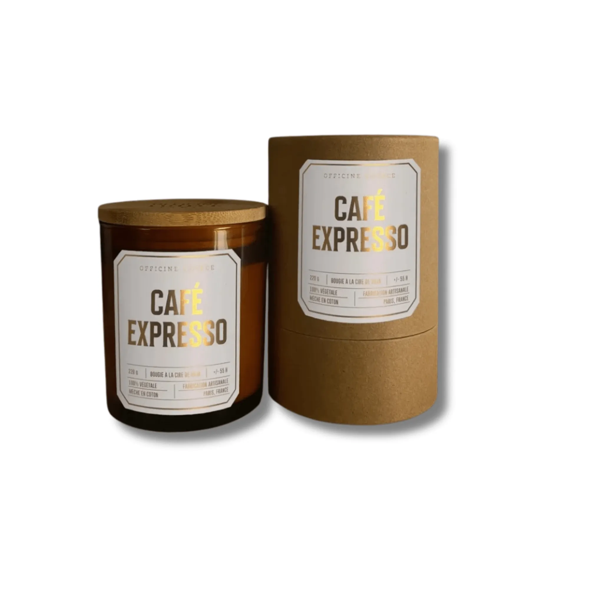 Bougie végétale parfumée Café Expresso